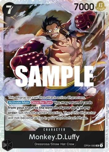 Monkey.D.Luffy #OP04-090