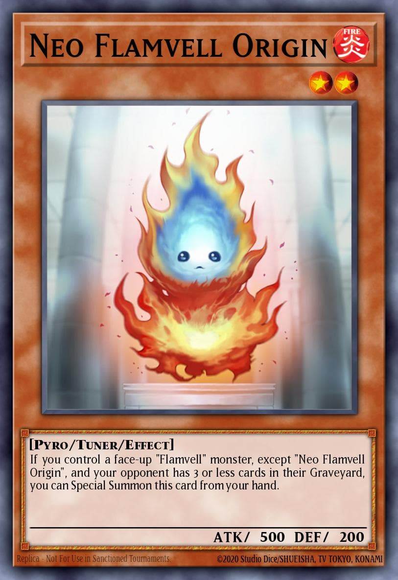 Neo Flamvell Origin #DT04-EN061