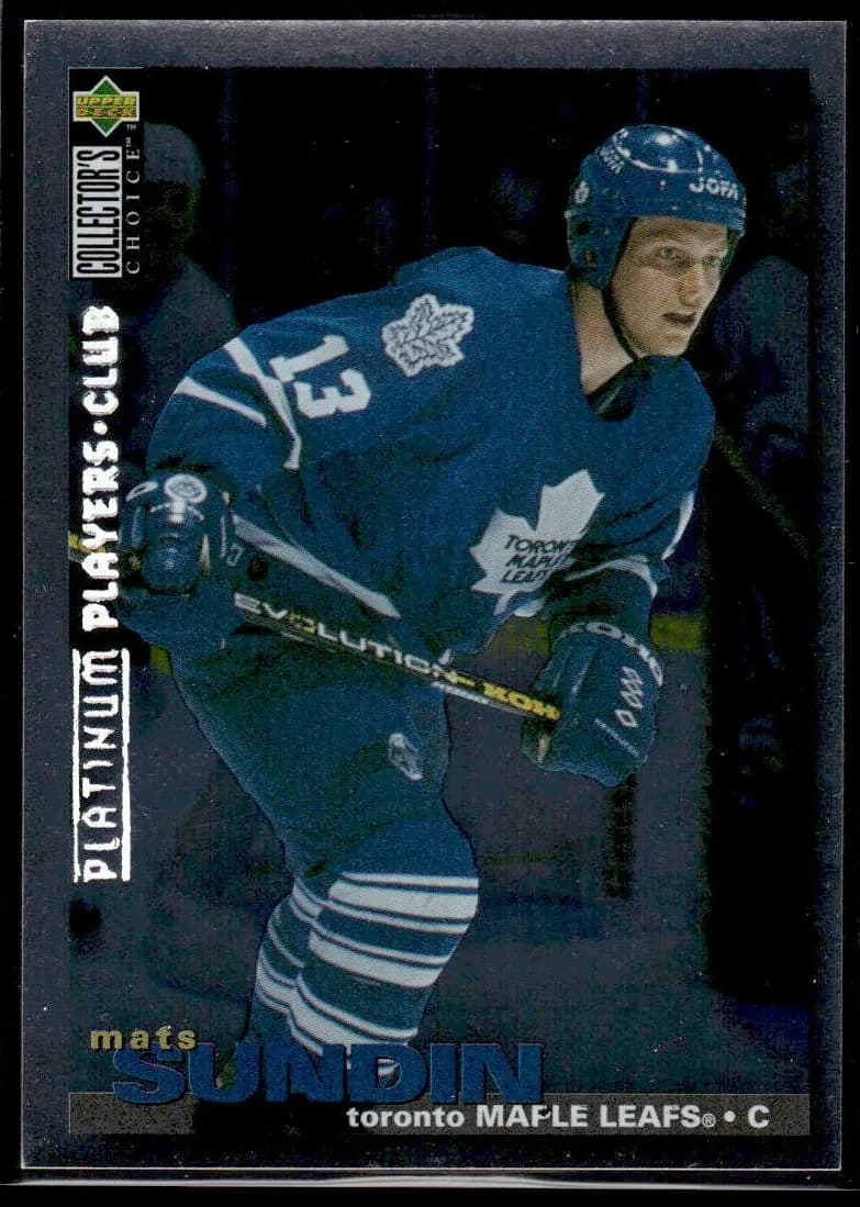 Mats Sundin 1995 unknown Collector's Choice