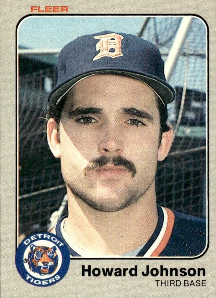 Howard Johnson trading card