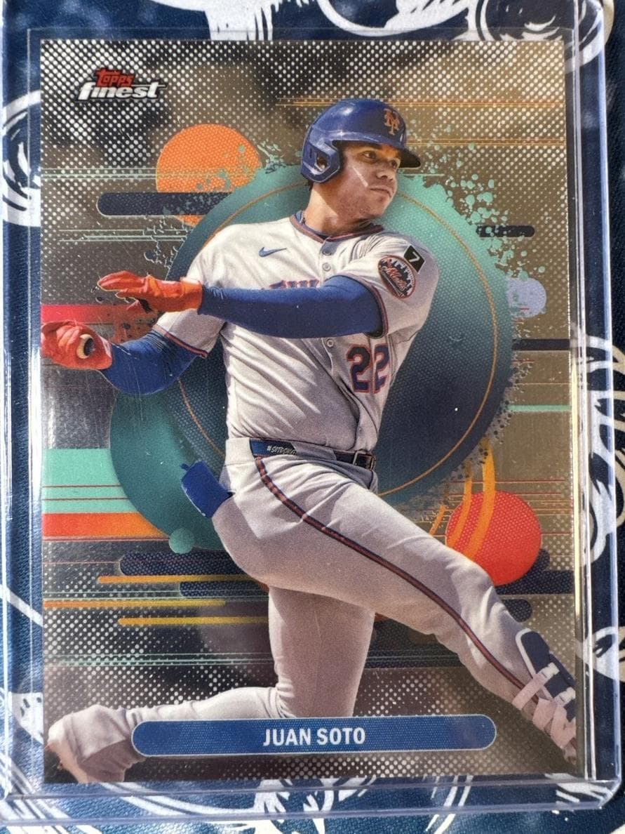 Juan Soto 2025 topps Topps Finest