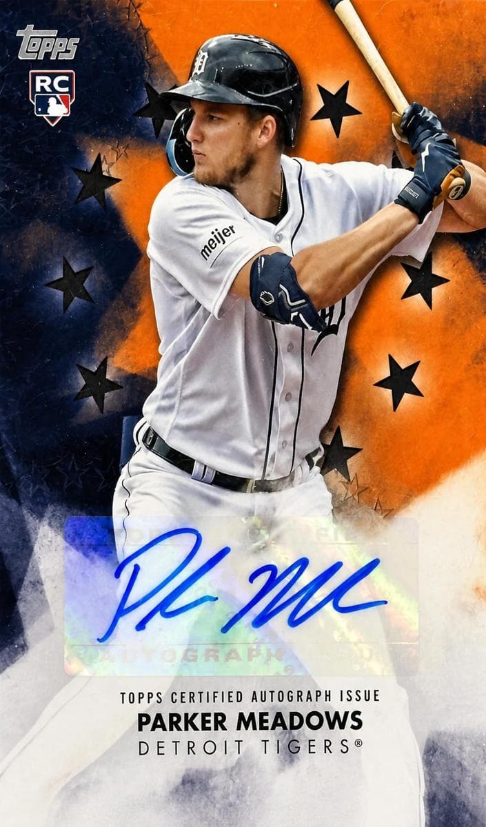 Parker Meadows 2024 topps Topps