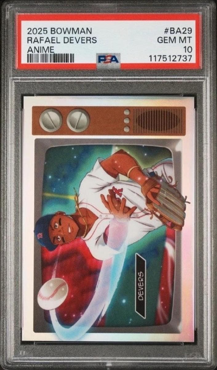 Rafael Devers 2025 bowman Bowman