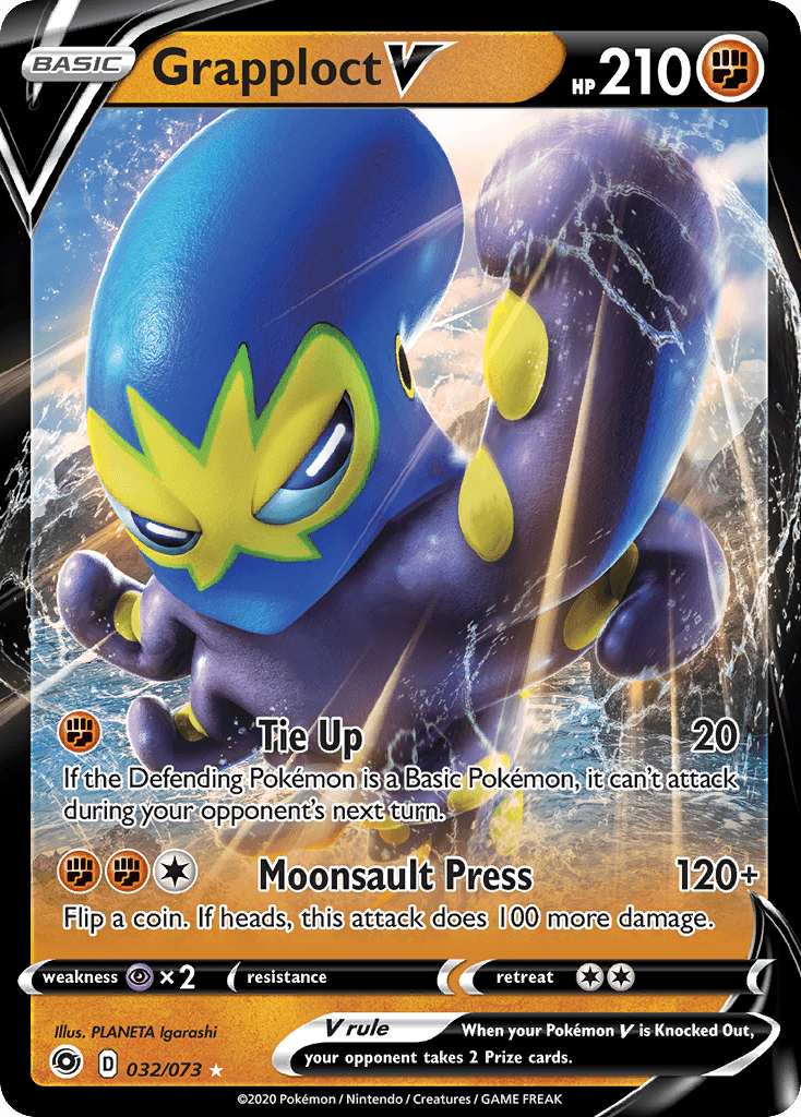 Grapploct V 2020 Pokemon
