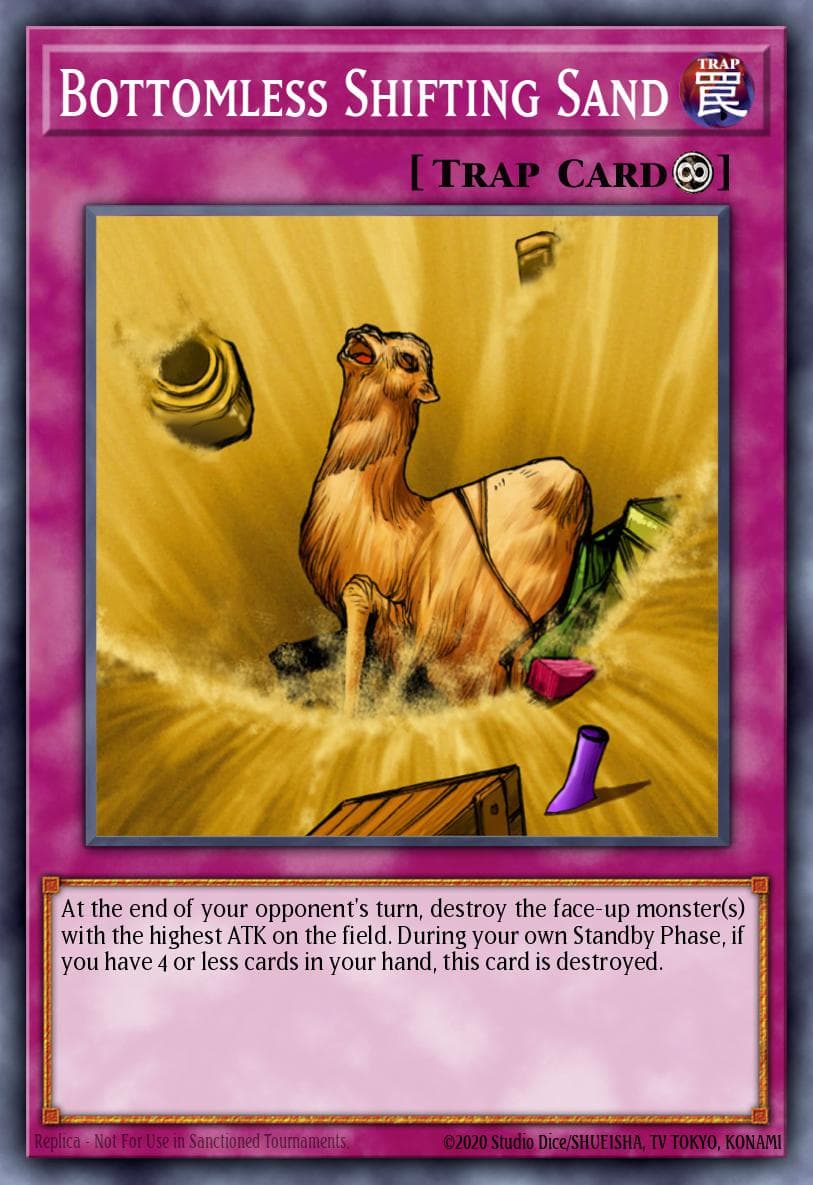 Bottomless Shifting Sand 2005 Yu-Gi-Oh!