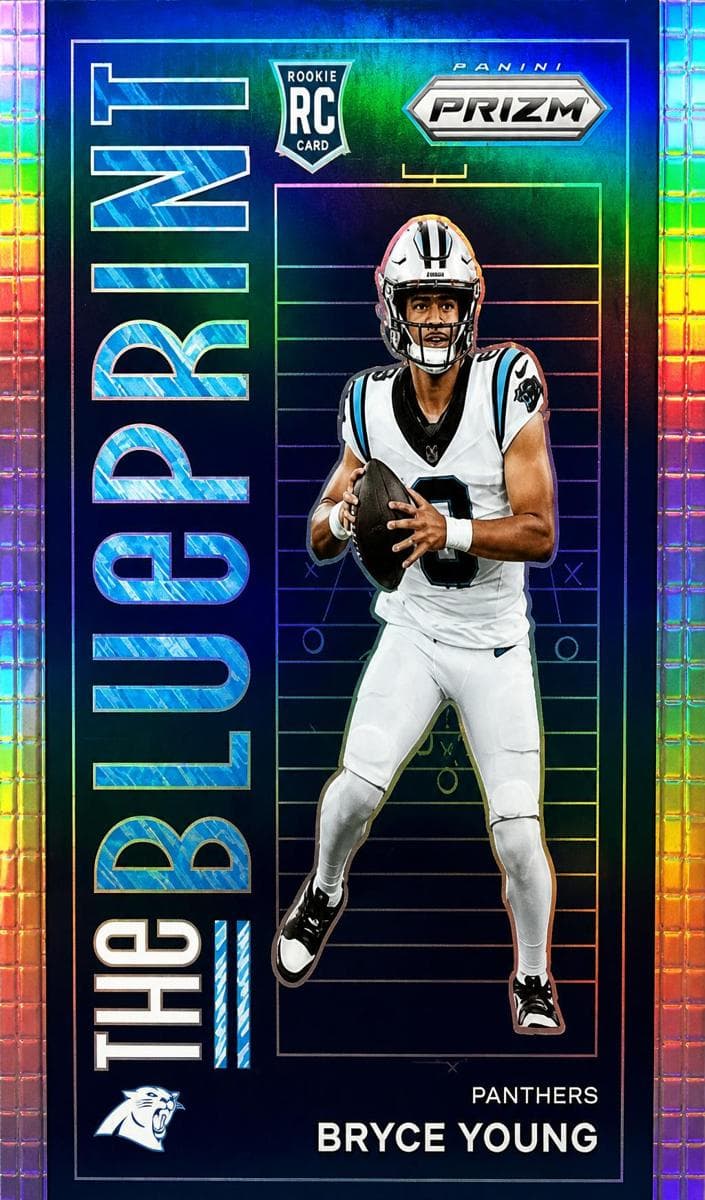 Bryce Young 2023 panini Prizm The Blueprint