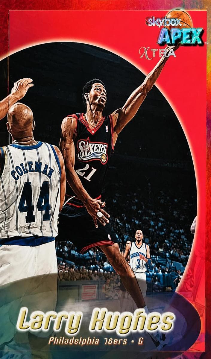 Larry Hughes 1999 skybox Apex