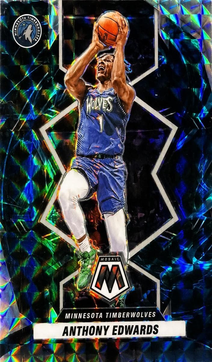 Anthony Edwards 2021 panini Panini Mosaic
