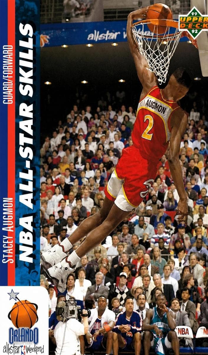 Stacey Augmon 1991 upper-deck Upper Deck