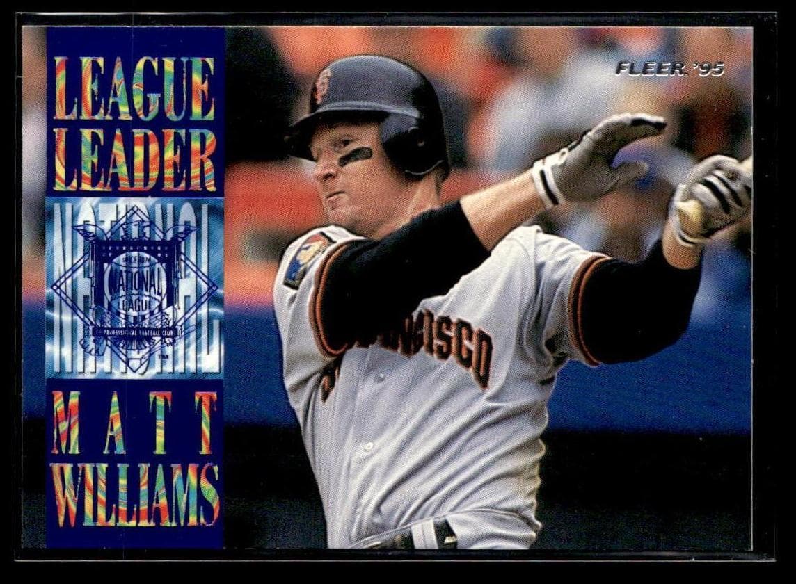 Matt Williams 1995 fleer Fleer