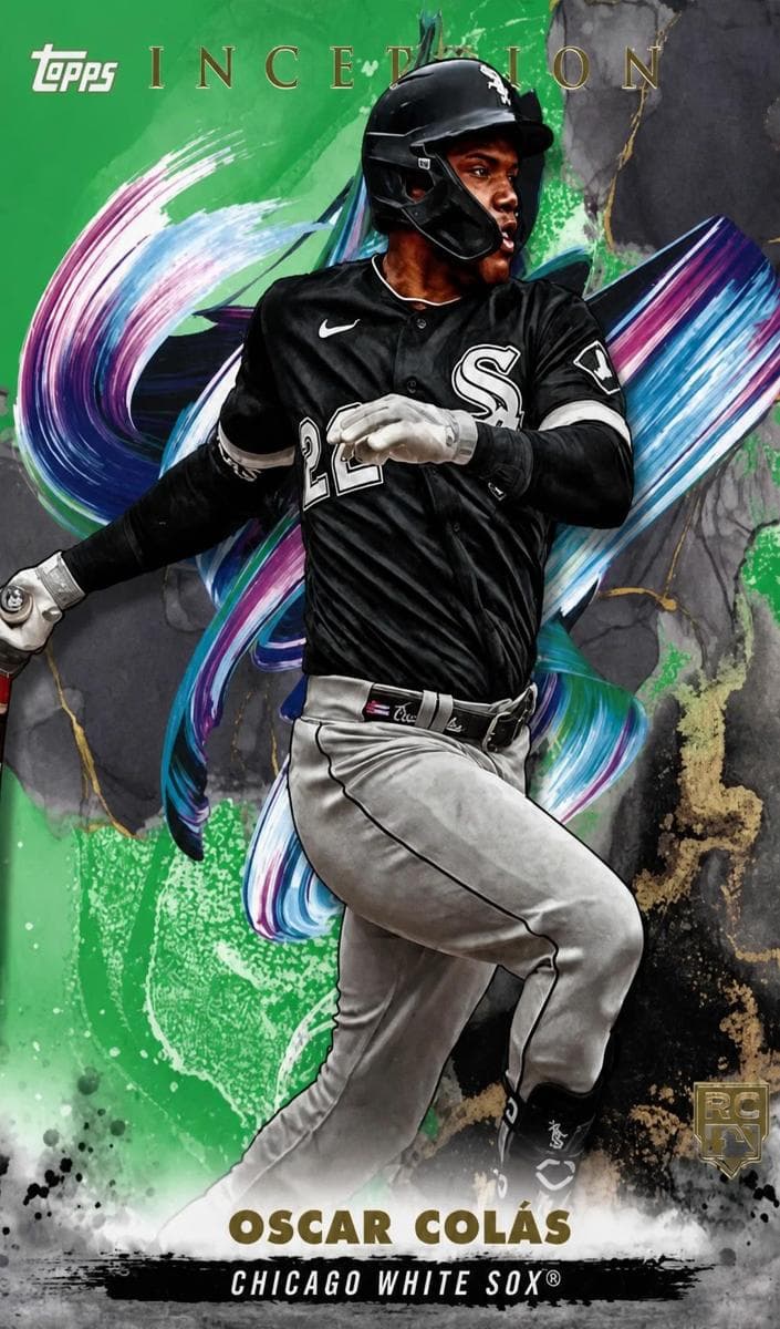 Oscar Colás 2023 topps