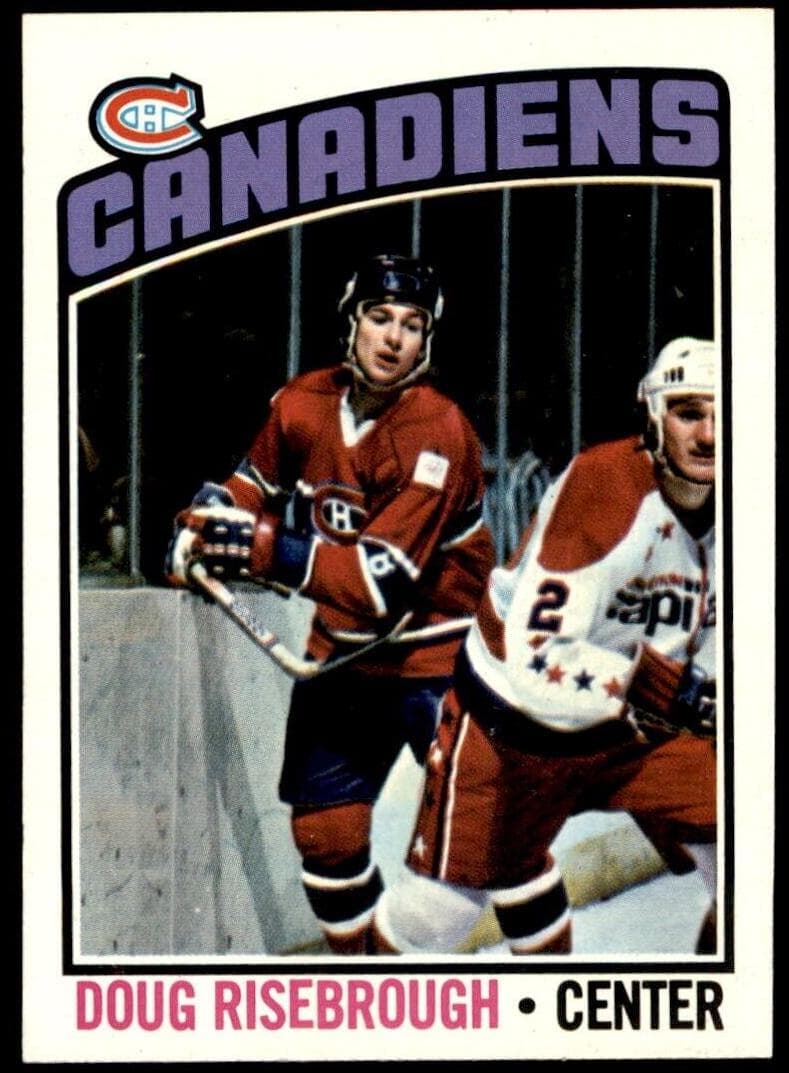 Doug Risebrough 1976 topps
