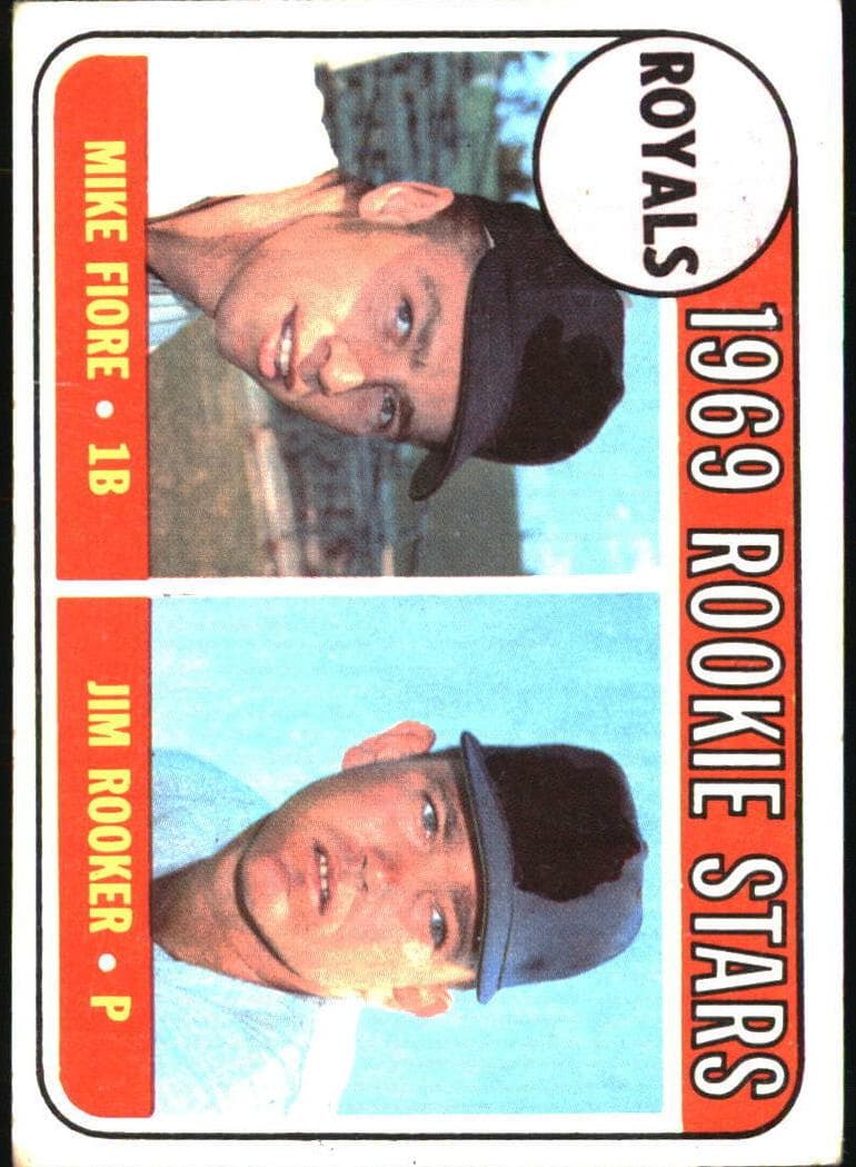 Royals 1969 Rookie Stars (Mike Fiore / Jim Rooker) #376