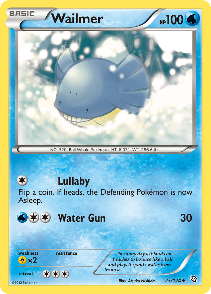 Wailmer 2012 Pokemon Dragons Exalted
