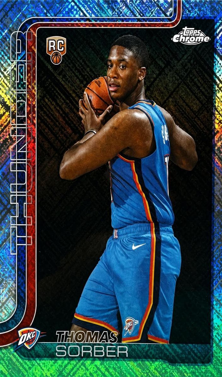 Thomas Sorber 2025 topps Topps Chrome