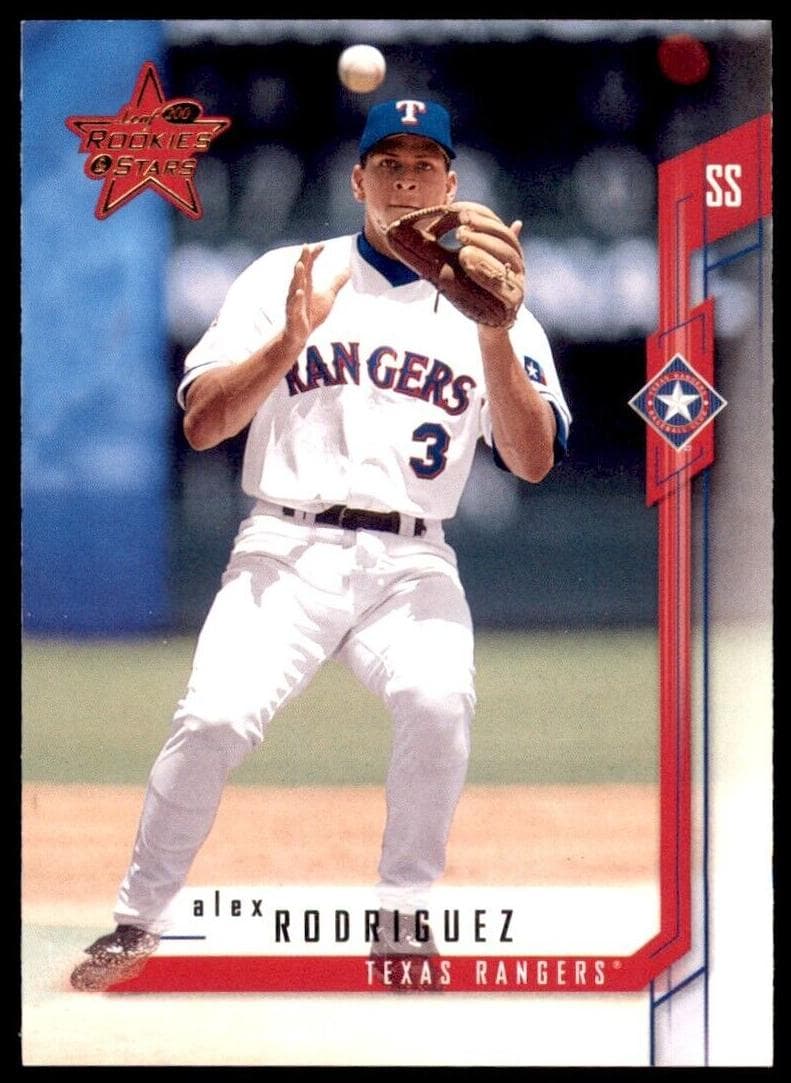 Alex Rodriguez 2001 leaf Leaf Rookies & Stars
