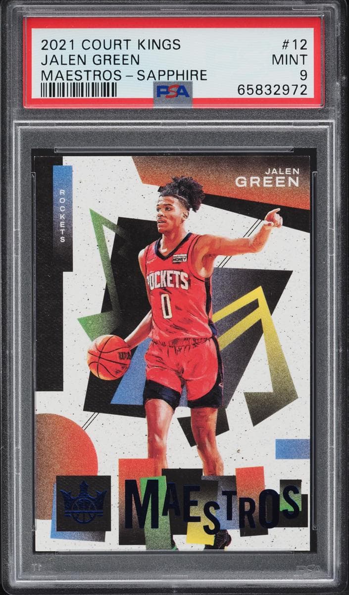 Jalen Green 2021 panini