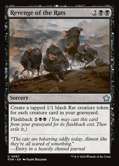 Revenge of the Rats 2024 Magic: The Gathering Foundations
