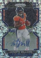 Javonte Williams 2021 panini Prizm Disco