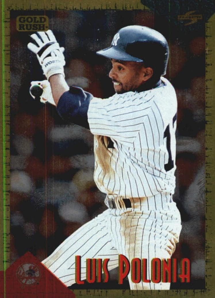 Luis Polonia 1994 panini