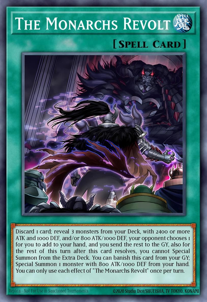 The Monarchs Revolt 2025 Yu-Gi-Oh! Duelist's Advance