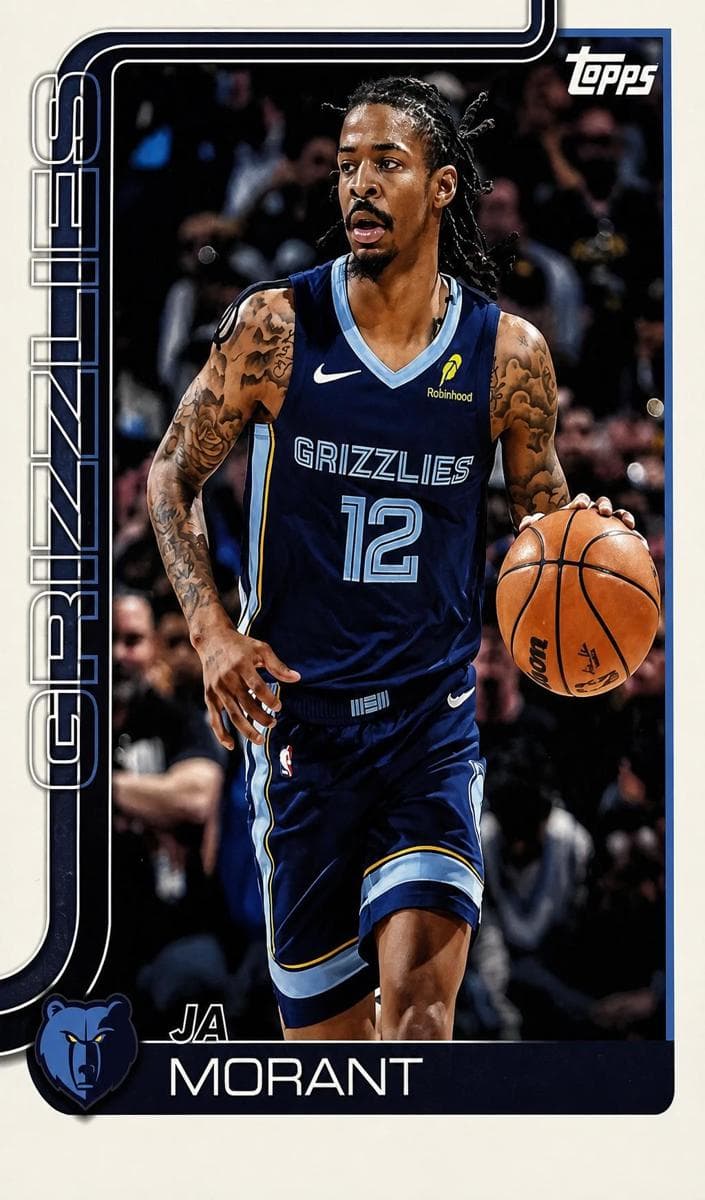 Ja Morant 2025 topps Topps