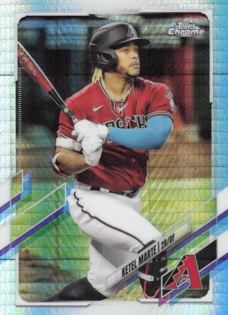 Ketel Marte 2021 topps Topps Chrome