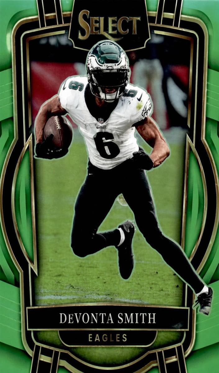 DeVonta Smith 2022 panini Panini Select