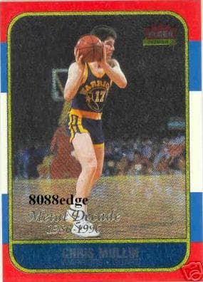 Chris Mullin 1996 fleer Metal