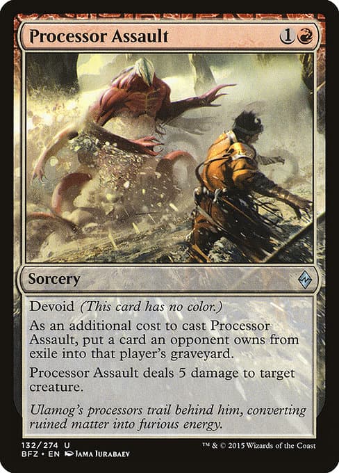 Processor Assault 2015 Magic: The Gathering Battle for Zendikar