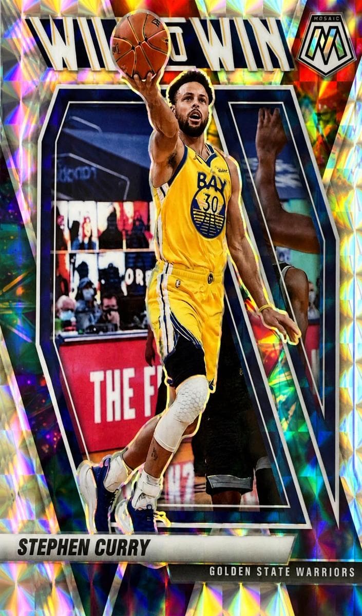 Stephen Curry 2020 panini Panini Mosaic