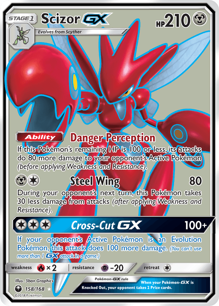 Scizor GX #158