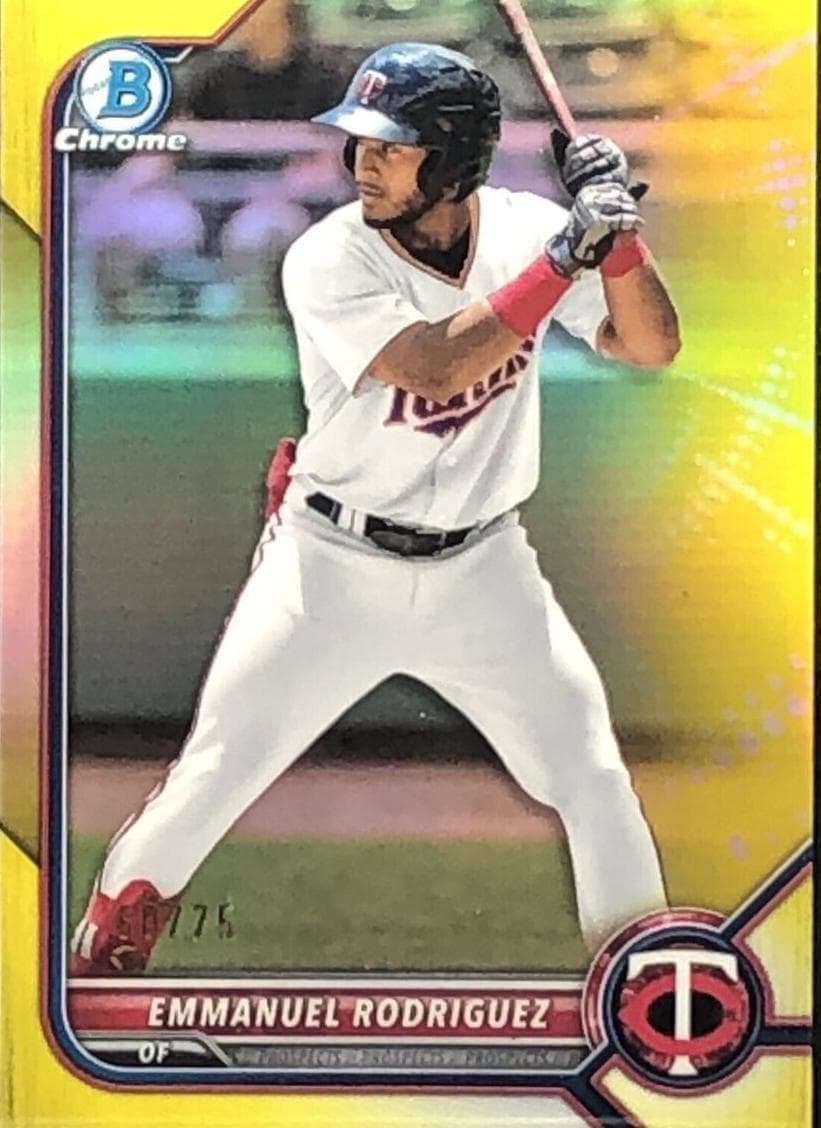 Emmanuel Rodriguez 2022 bowman Bowman