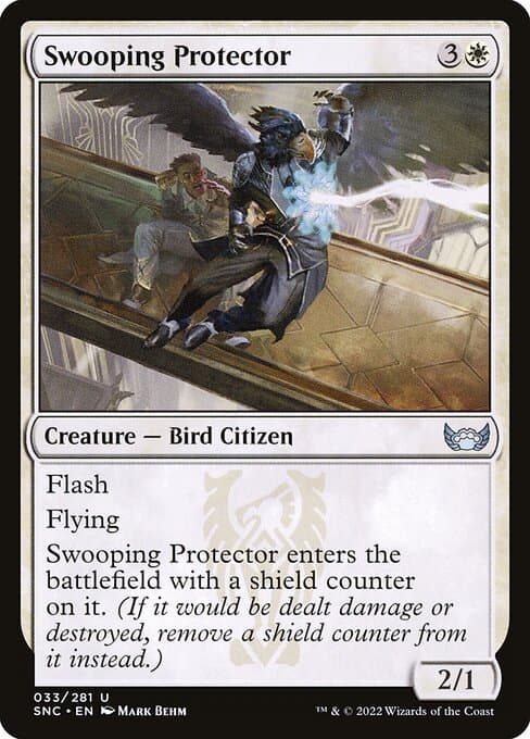 Swooping Protector 2022 Magic: The Gathering Streets of New Capenna