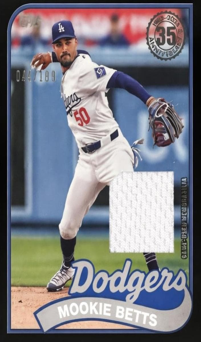 Mookie Betts 2024 topps Topps Update