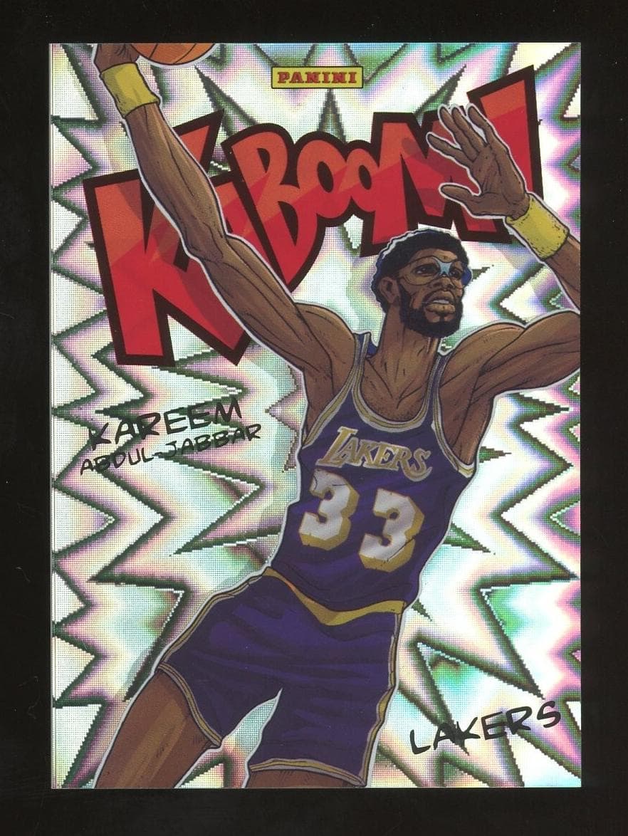 Kareem Abdul-Jabbar 2014 panini Excalibur Kaboom