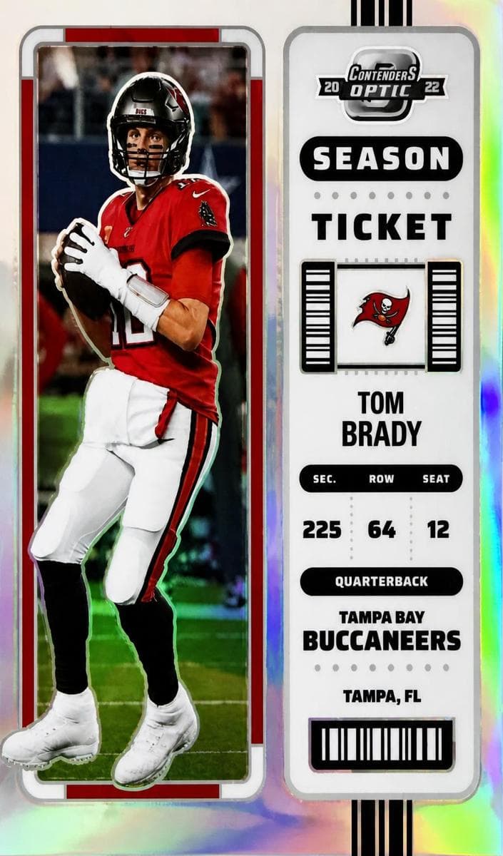Tom Brady 2022 panini Panini Contenders Optic