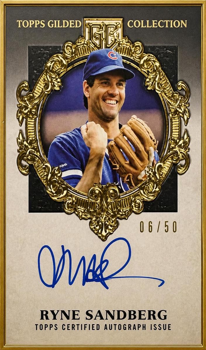 Ryne Sandberg 2022 topps Topps Definitive Collection