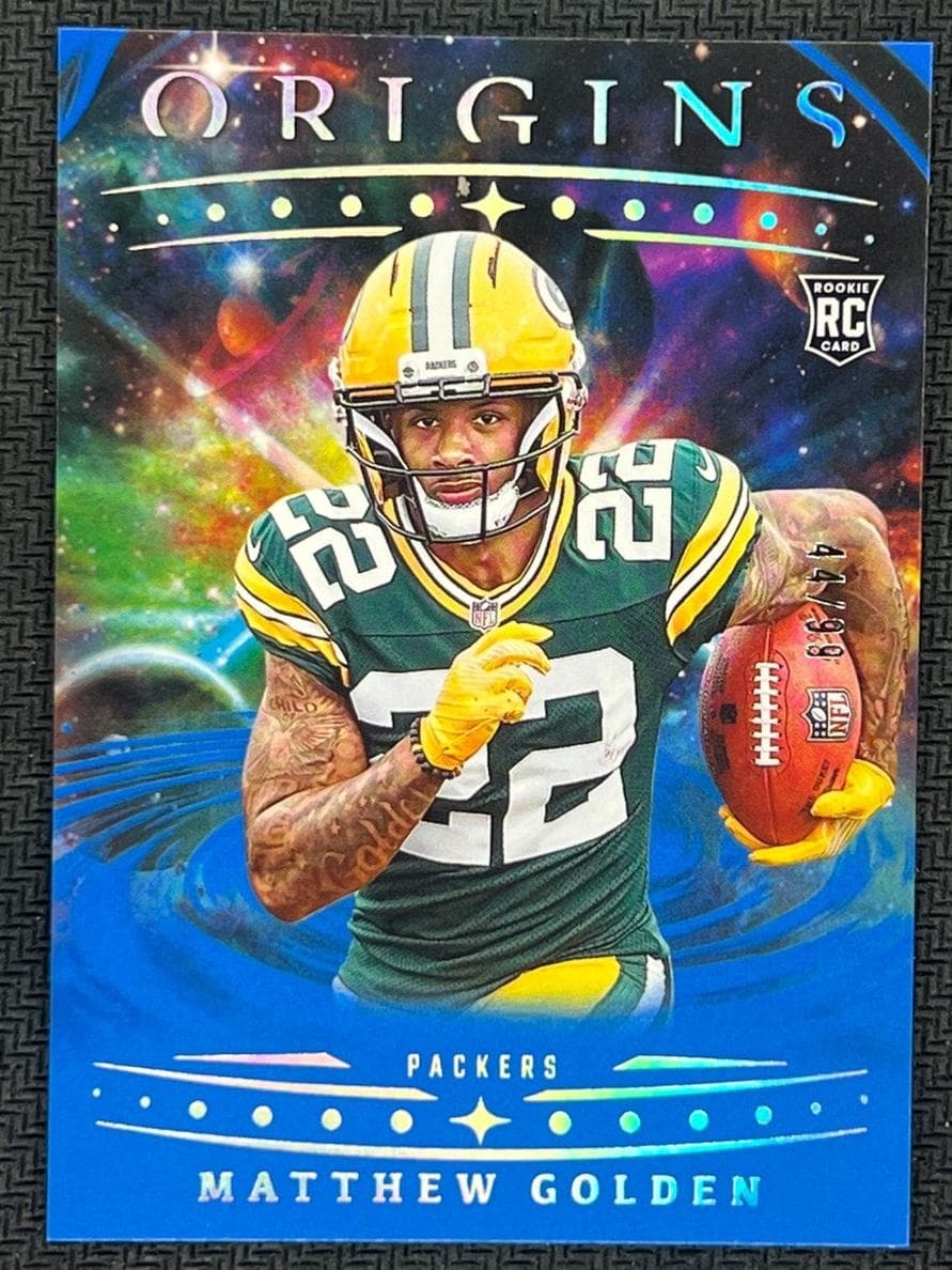 Matthew Golden 2025 Origins rookie card