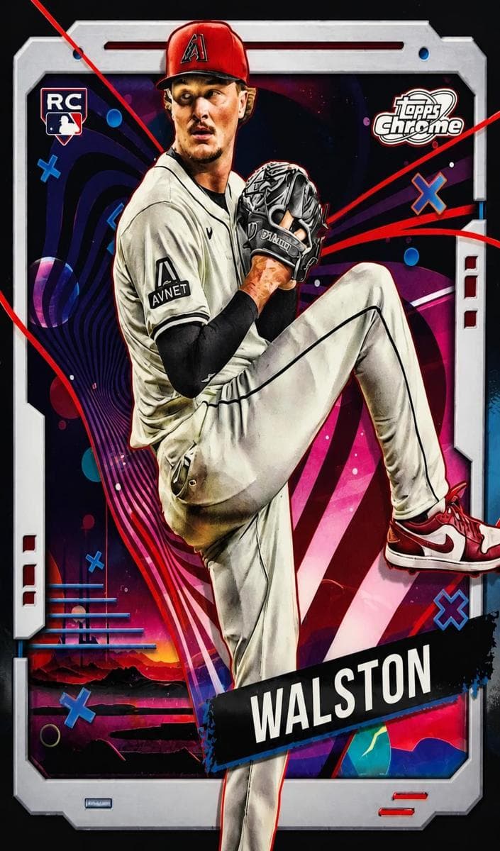 Blake Walston trading card