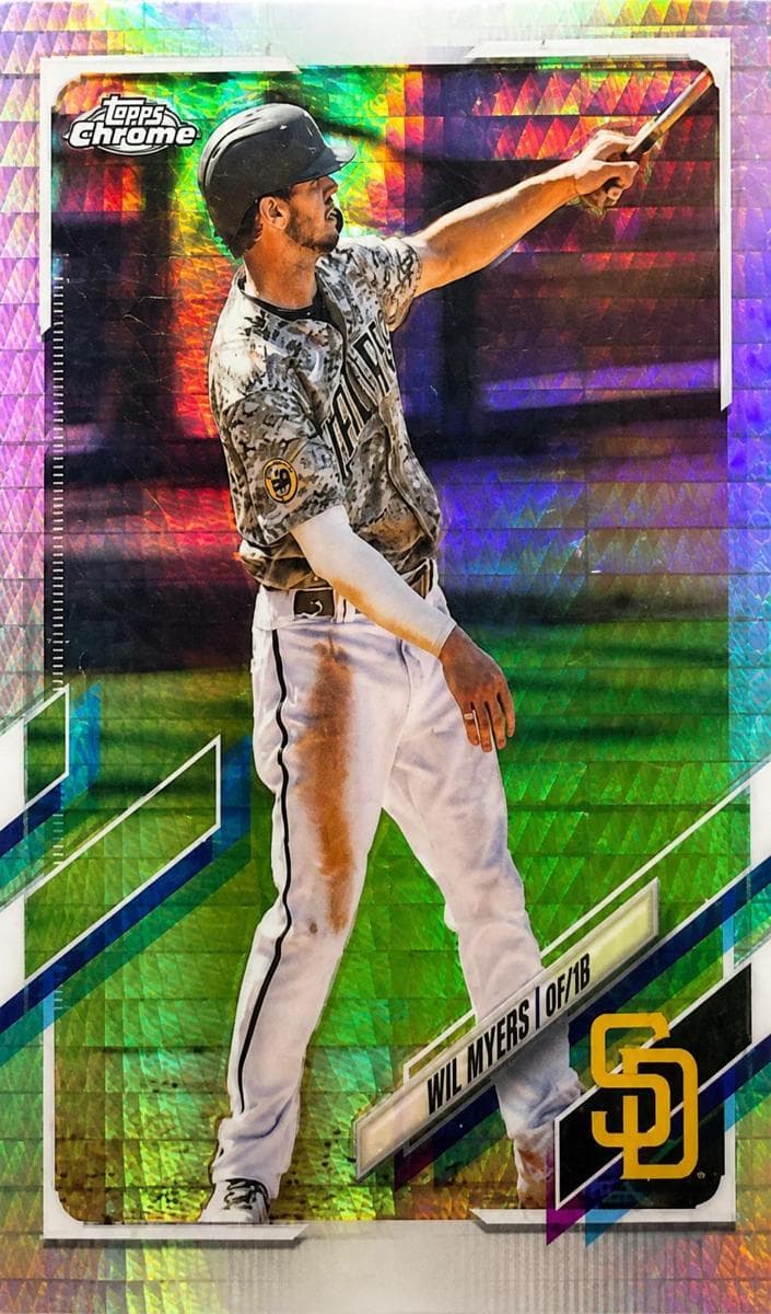 Wil Myers 2021 topps Topps Chrome