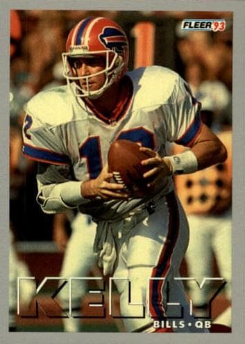 Jim Kelly 1993 fleer
