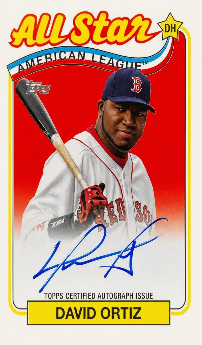 David Ortiz 2024 topps Topps Update