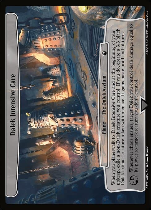 Dalek Intensive Care 2023 Magic: The Gathering Doctor Who