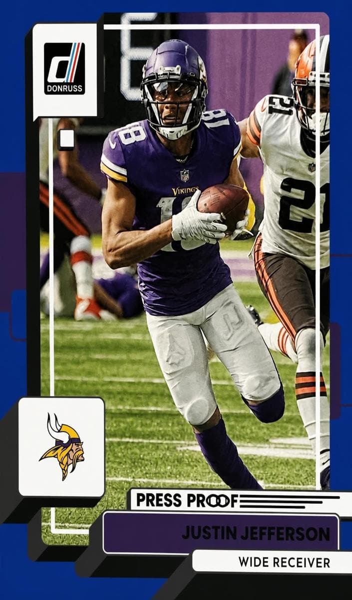 Justin Jefferson 2022 panini