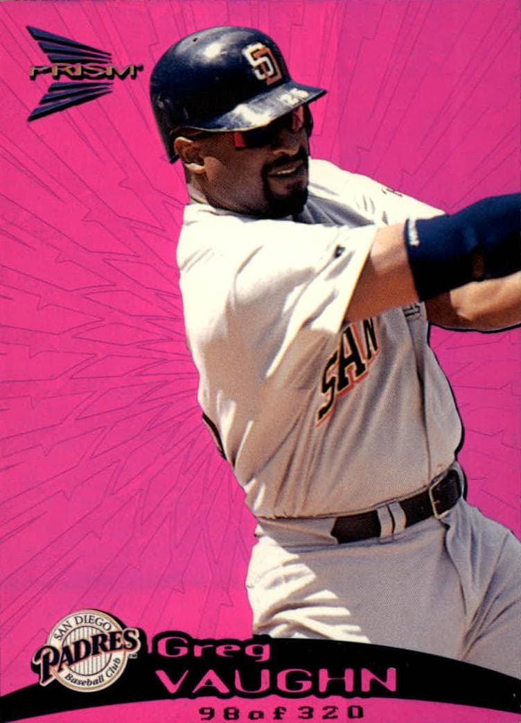 Greg Vaughn 1999 unknown Pacific Prism