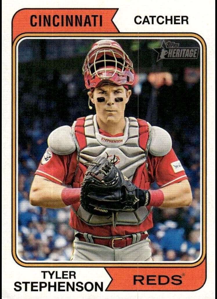Tyler Stephenson 2023 topps Topps Heritage
