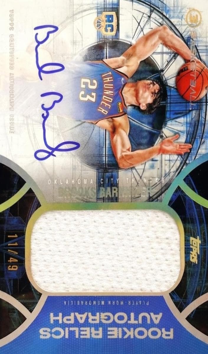 Brooks Barnhizer 2025 topps Topps 3