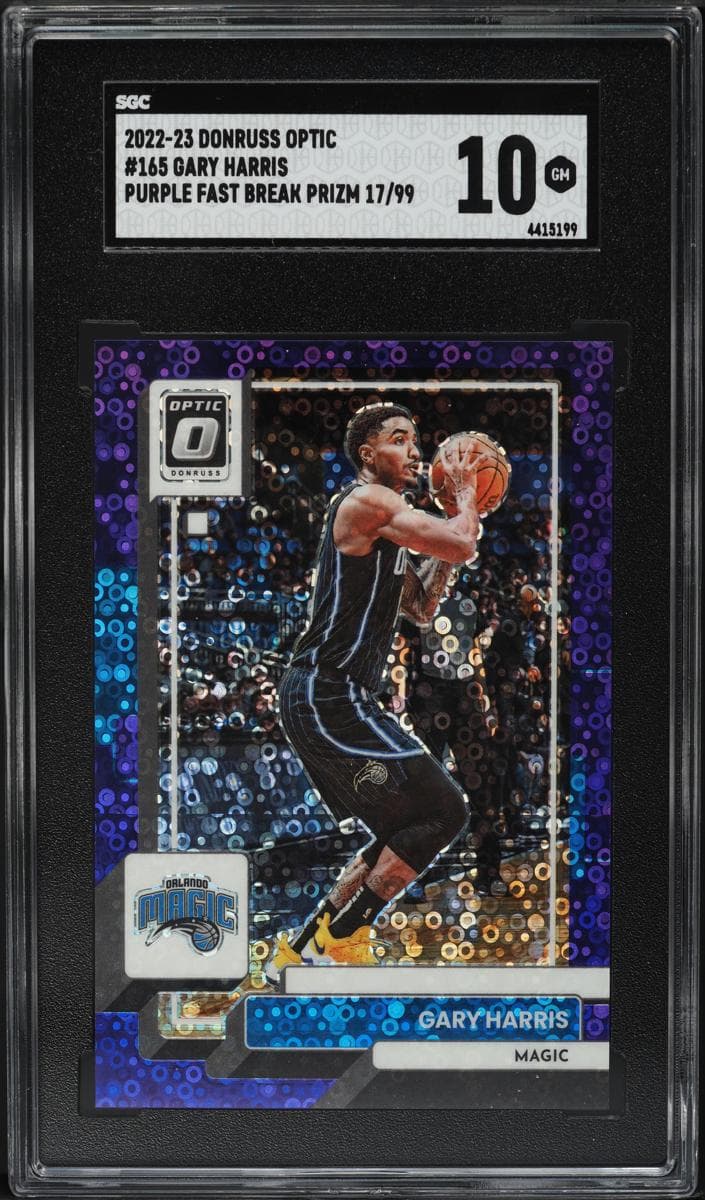 Gary Harris trading card