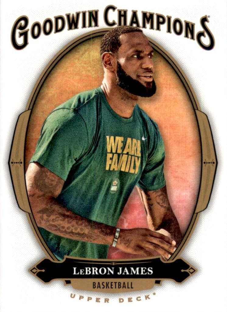 LeBron James 2020 upper-deck Goodwin Champions